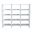 Lucera Bobbin 5-Tier Display Shelf In White