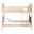 Lucera Bobbin Bunk Bed with Ladder In Beech Brown