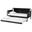 Lucera Bobbin Twin Daybed with Rolling Trundle In Black