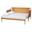 Lucera Bobbin Twin-To-King Expandable Daybed In Oak Brown