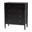 Lucera Bobbin Wood Chest with Four Drawers In Black