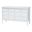 Lucera Bobbin Wood Dresser with Six Drawers In White