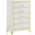 Lucia 5-drawer Bedroom Chest White