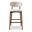 Lucia Bar Stool In Harvest Natural and Nogal