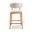 Lucia Counter Stool In Harvest Natural and Damasco