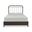 Lucia Queen Headboard with Metal Surround In Weathered Bronze