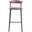 Lume Barstool In Burgundy