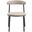 Lume Modern Dining Chair In Dark Taupe