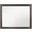 Luster Gray And Silver Glitter Mirror