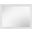 Luster White And Silver Glitter Mirror