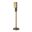 Luxe Floor Powermist 54 Inch Stand Touchless Hand Sanitizer Dispenser In Brushed Brass