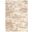 Luxurious Shag 5'3" x 7'3" Indoor Rug In Ivory Dark Beige