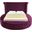 Luxus Velvet King Bed In Purple