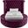 Luxus Velvet Twin Bed In Purple