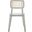 Luz Cane Dining Chair Set of 2 in Grey