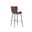 Lyla Barstool Set of 2 In Antique Brown
