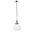 Lyle 1 Light Chrome And Clear Seeded Glass Pendant LD6253C