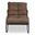 Lyra Outdoor Rocking Chair In Brown