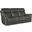 MS Lyra Zero Gravity Power Sofa With Power Headrest In Grey