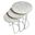 Mackintosh Round Nesting Tables In Whitewash