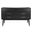 Madden Retro Dresser In Black/Silver
