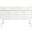 Madden Retro Dresser In White and Silver