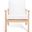 Maddison Cane Back Accent Chair In Natural