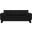 Madeline Chenille Fabric Sofa In Black
