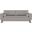 Madeline Chenille Fabric Sofa In Grey