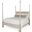 Madeline Queen Poster Bed In Off White