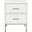 Madelyn Two Drawer Nightstand In White