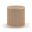 Madera Oak Veneer and Solid Wood End Table In Natural