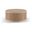 Madera Oak Veneer and Solid Wood with Caster Wheels Coffee Table In Natural