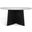 Madilynn Rd Wood Coffee Table In Black and Grey