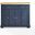 Madison Kitchen Island In Navy and Natural