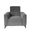 Madison Power Recliner In Dark Grey