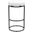 Madison Vegan Leather Barstool Set of 2 In Cream