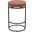 Madison Vegan Leather Counter Stool Set of 2 In Cognac