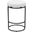 Madison Vegan Leather Counter Stool Set of 2 In Cream