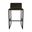 Madrid 26 Inch Counter Height Stool In Sable Onyx and Rich Brown