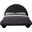 Madrid Velvet Full Bed In Black Velvet