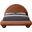 Madrid Velvet Full Bed In Cognac Velvet