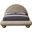 Madrid Velvet King Bed In Taupe