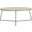Mae Light Oak and Black Retro Mid Century Wood Coffee Table