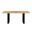 Magnolia 36 Inch Counter Table In Brown and Black