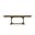 Magnolia Counter Height Trestle Table In Almond