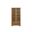 Magnolia Tall Display Cabinet In Cashew