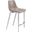 Magnus Counter Stool Set of 2 In Brown and Silver
