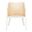 Maika White and Natural Dining Chair