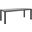 Maine Brown and Gray 80 Inch Outdoor Patio Dining Table